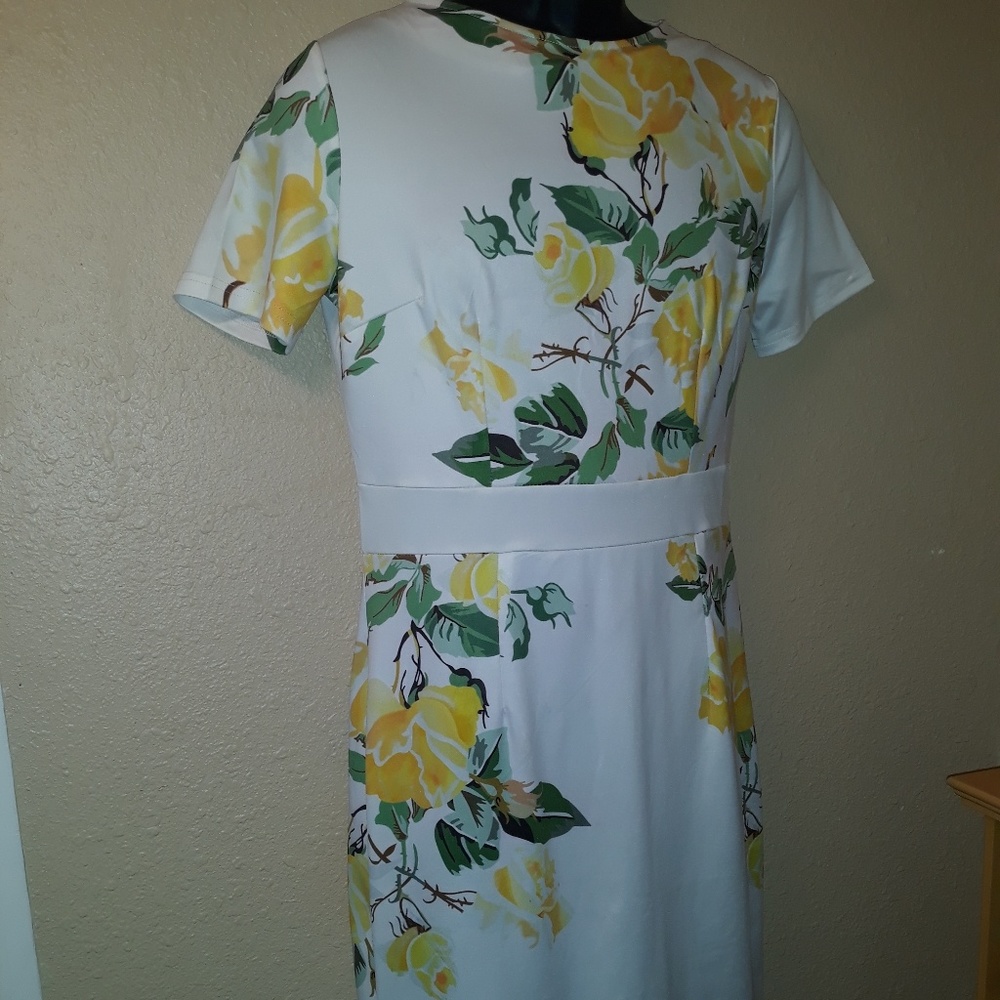 Home Sewn Pattern Cut Dress